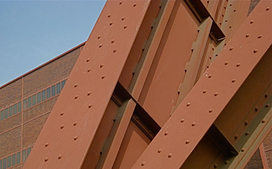 Kohle-Zeche im Ruhrgebiet