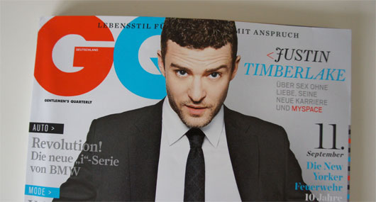 Titelbild Gentlemen`s Quarterly Titelbild Gentlemen`s Quarterly